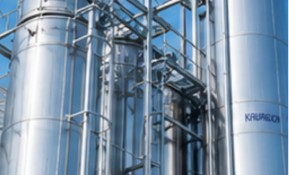 Material storage silos